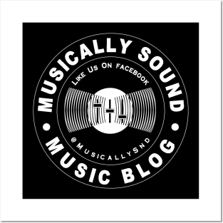 Musically Sound Music Blog - White Posters and Art